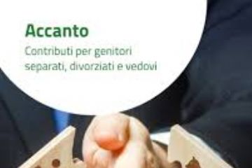 Accanto: sostegno per genitori separati, divorziati e vedovi ai sensi delle leggi regionali 18/2014 e 23/1999