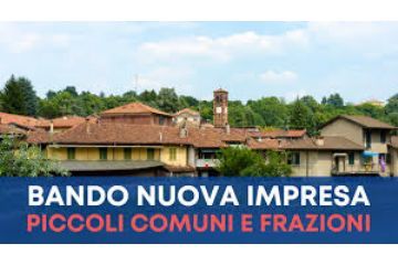 Bando Nuova Impresa - Piccoli Comuni e Frazioni